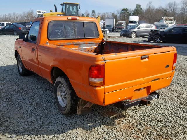 1FTCR10A5TTA28428 - 1996 FORD RANGER ORANGE photo 3