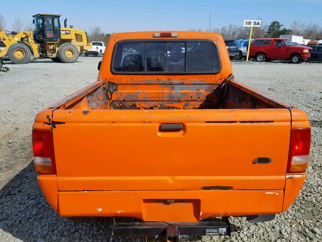 1FTCR10A5TTA28428 - 1996 FORD RANGER ORANGE photo 6