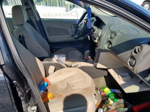 2G2WP522441132629 - 2004 PONTIAC GRAND PRIX BLACK photo 5