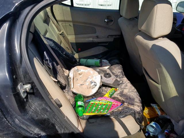 2G2WP522441132629 - 2004 PONTIAC GRAND PRIX BLACK photo 6