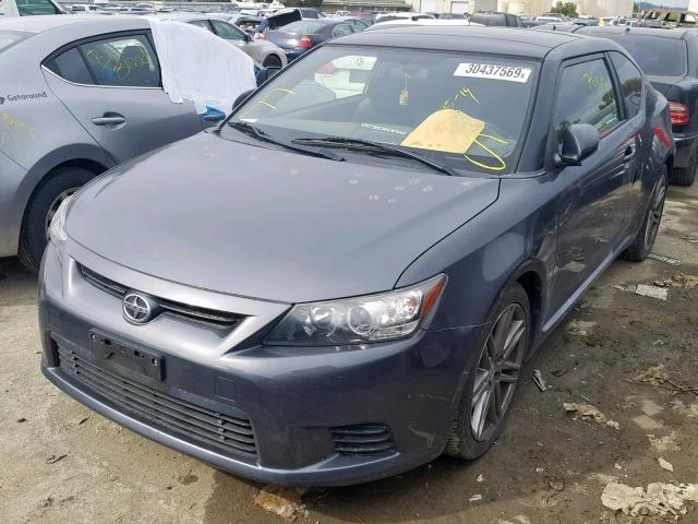 JTKJF5C77C3044517 - 2012 TOYOTA SCION TC ნაცრისფერი ფოტო 2