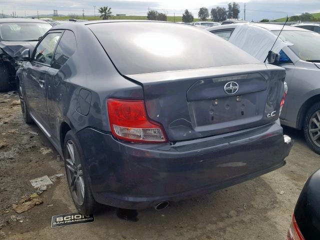 JTKJF5C77C3044517 - 2012 TOYOTA SCION TC ნაცრისფერი ფოტო 3