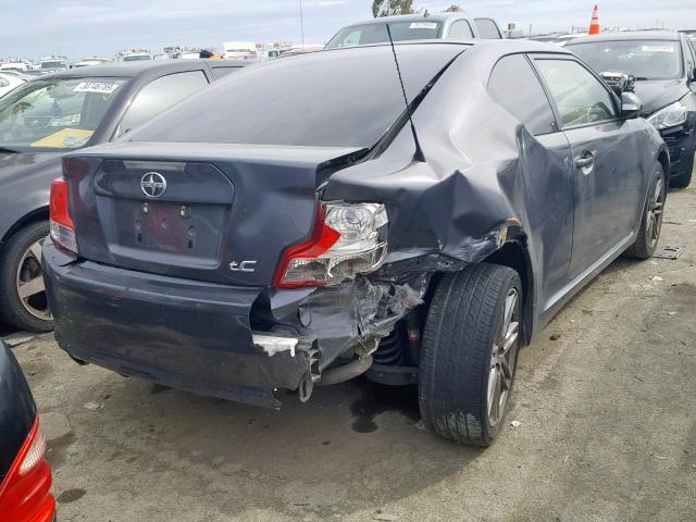 JTKJF5C77C3044517 - 2012 TOYOTA SCION TC ნაცრისფერი ფოტო 4
