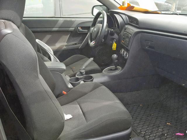 JTKJF5C77C3044517 - 2012 TOYOTA SCION TC ნაცრისფერი ფოტო 5