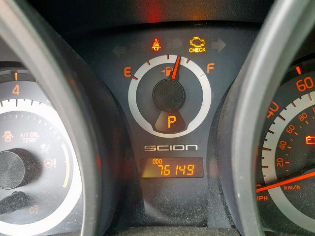 JTKJF5C77C3044517 - 2012 TOYOTA SCION TC ნაცრისფერი ფოტო 8