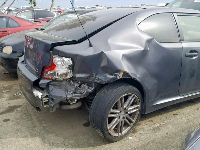 JTKJF5C77C3044517 - 2012 TOYOTA SCION TC ნაცრისფერი ფოტო 9