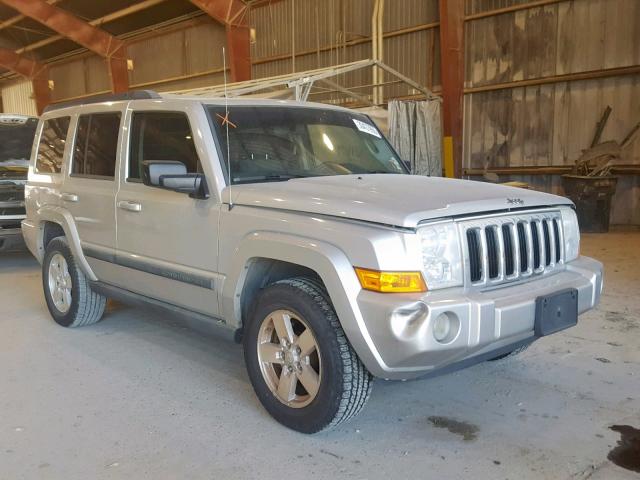 1J8HH48K08C162366 - 2008 JEEP COMMANDER SILVER photo 1