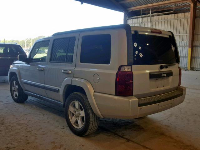 1J8HH48K08C162366 - 2008 JEEP COMMANDER SILVER photo 3