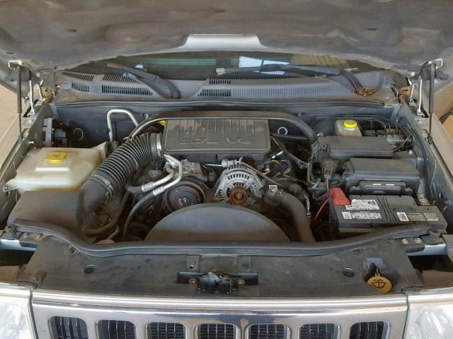 1J8HH48K08C162366 - 2008 JEEP COMMANDER SILVER photo 7