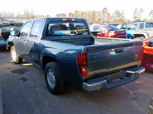 1GCCS139978227089 - 2007 CHEVROLET COLORADO BLUE photo 3