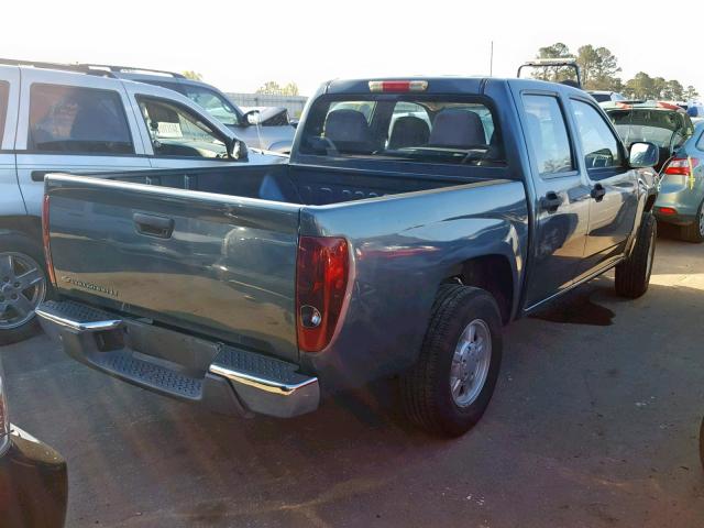 1GCCS139978227089 - 2007 CHEVROLET COLORADO BLUE photo 4