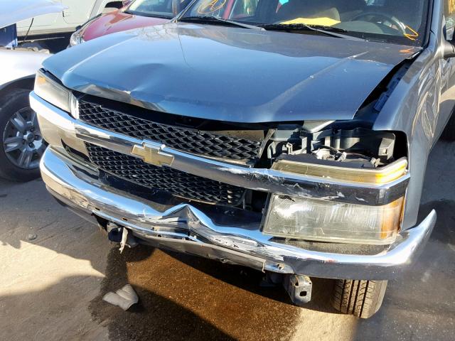 1GCCS139978227089 - 2007 CHEVROLET COLORADO BLUE photo 9