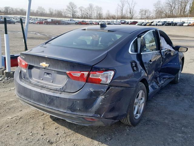 1G1ZB5ST9JF179264 - 2018 CHEVROLET MALIBU LS ლურჯი ფოტო 4