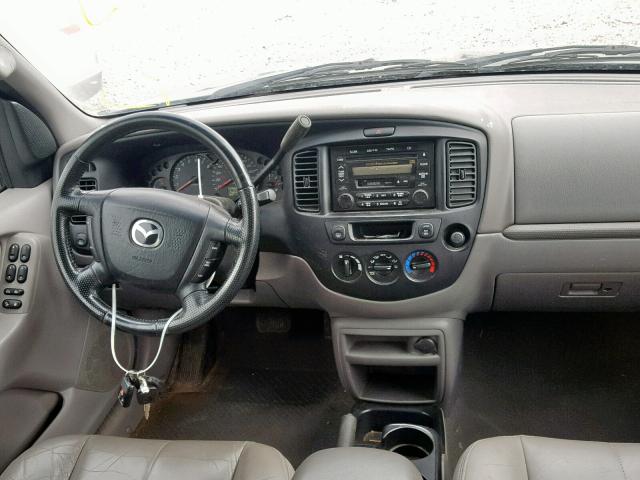 4F2CU08161KM34556 - 2001 MAZDA TRIBUTE BLUE photo 9