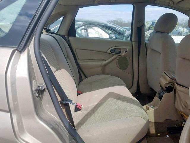 1FAFP34334W174505 - 2004 FORD FOCUS SE C GOLD photo 6