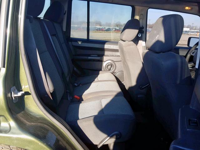 1J8HG48KX8C142418 - 2008 JEEP COMMANDER GREEN photo 6