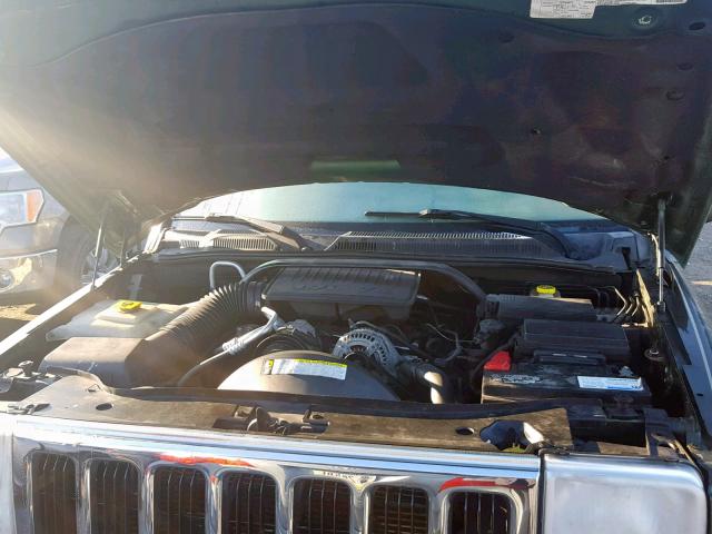 1J8HG48KX8C142418 - 2008 JEEP COMMANDER GREEN photo 7