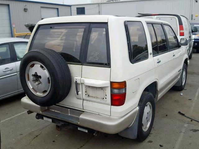 JACDH58W0R7907611 - 1994 ISUZU TROOPER LS WHITE photo 4