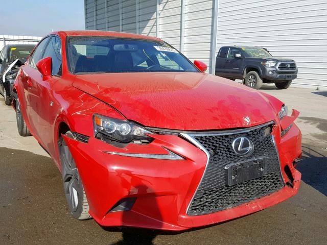 JTHBA1D20G5022521 - 2016 LEXUS IS 200T RED photo 1