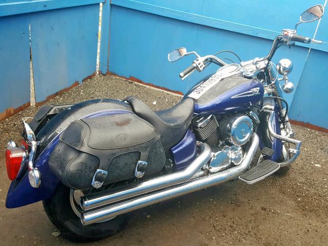 JYAVP11Y85A008016 - 2005 YAMAHA XVS1100 A BLUE photo 4