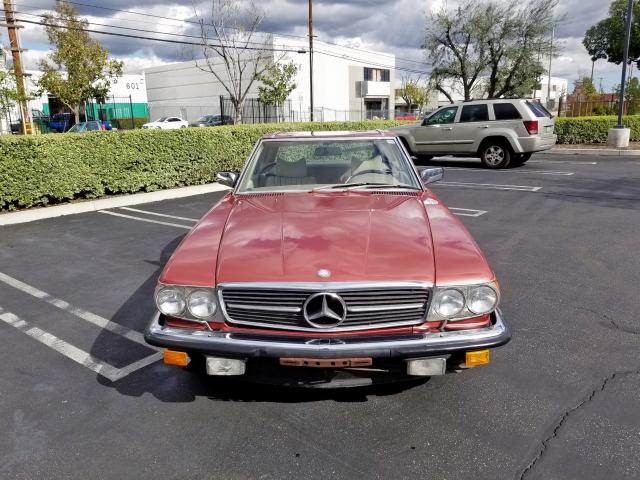 00010704310014154 - 1979 MERCEDES-BENZ 450SL RED photo 2