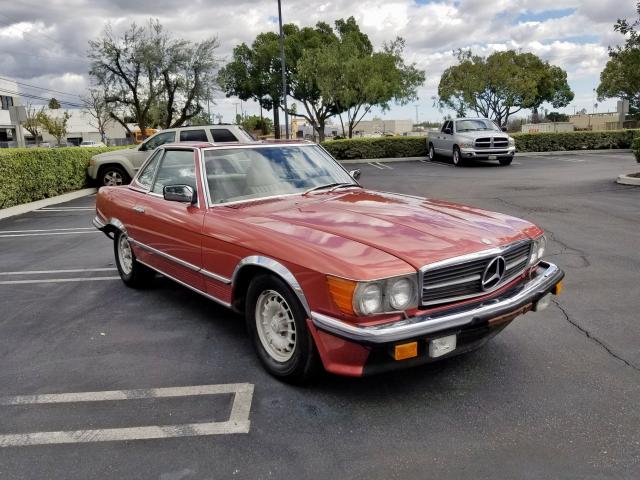 00010704310014154 - 1979 MERCEDES-BENZ 450SL RED photo 3