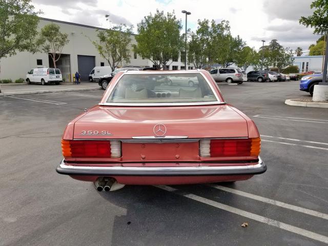 00010704310014154 - 1979 MERCEDES-BENZ 450SL RED photo 5