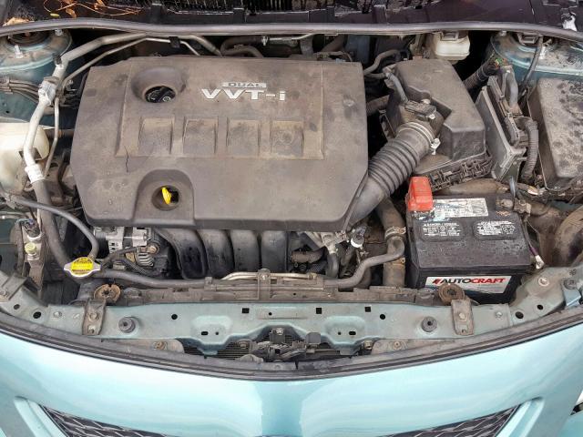 JTDBL40E399055487 - 2009 TOYOTA COROLLA BASE  photo 7