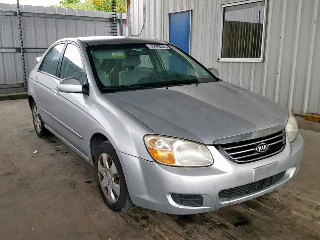 KNAFE221295618026 - 2009 KIA SPECTRA EX SILVER photo 1