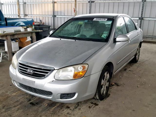 KNAFE221295618026 - 2009 KIA SPECTRA EX SILVER photo 2