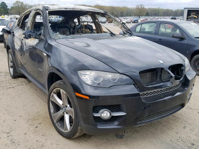 5UXFG83559LZ93775 - 2009 BMW X6 BLACK photo 1