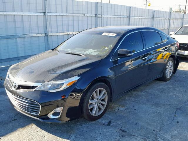 4T1BK1EBXFU162007 - 2015 TOYOTA AVALON XLE BLACK photo 2