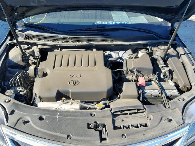 4T1BK1EBXFU162007 - 2015 TOYOTA AVALON XLE BLACK photo 7