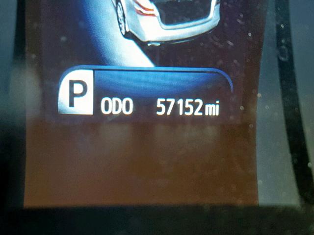 4T1BK1EBXFU162007 - 2015 TOYOTA AVALON XLE BLACK photo 8