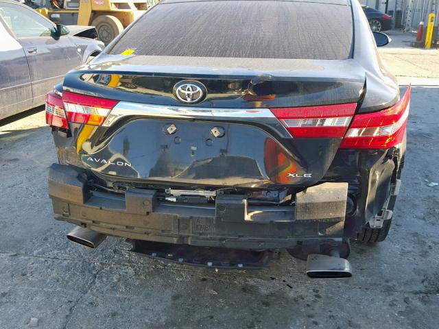 4T1BK1EBXFU162007 - 2015 TOYOTA AVALON XLE BLACK photo 9