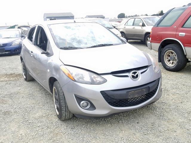 JM1DE1LY1E0172037 - 2014 MAZDA MAZDA2 TOU SILVER photo 1