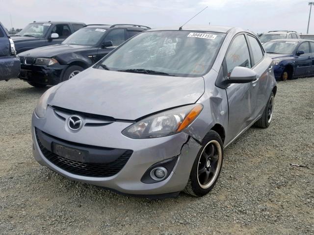 JM1DE1LY1E0172037 - 2014 MAZDA MAZDA2 TOU SILVER photo 2