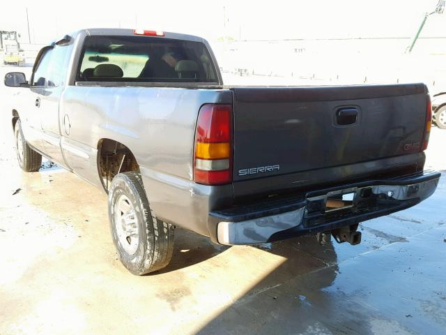 1GTGC29U8YE209721 - 2000 GMC NEW SIERRA GRAY photo 3