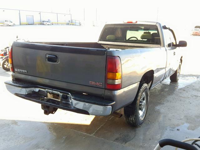 1GTGC29U8YE209721 - 2000 GMC NEW SIERRA GRAY photo 4