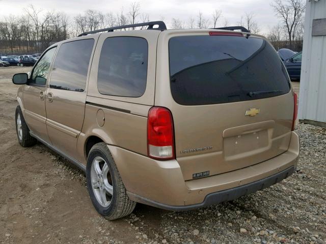 1GNDV23L15D178043 - 2005 CHEVROLET UPLANDER L 金色 照片 3