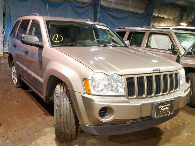 1J4GR48K86C107400 - 2006 JEEP GRAND CHER TAN photo 1