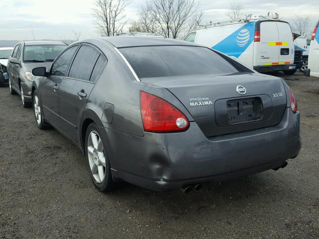 1N4BA41E96C833218 - 2006 NISSAN MAXIMA SE GRAY photo 3