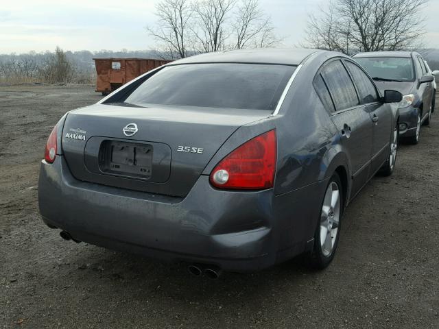 1N4BA41E96C833218 - 2006 NISSAN MAXIMA SE GRAY photo 4