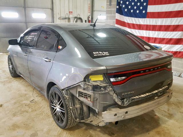 1C3CDFBH6DD708375 - 2013 DODGE DART SXT SILVER photo 3