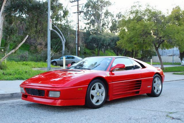 ZFFFG36A6L0087450 - 1990 FERRARI 348 TS RED photo 2