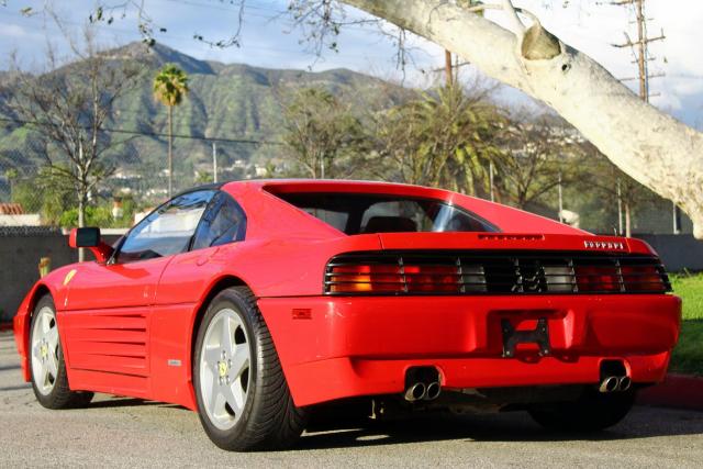 ZFFFG36A6L0087450 - 1990 FERRARI 348 TS RED photo 3