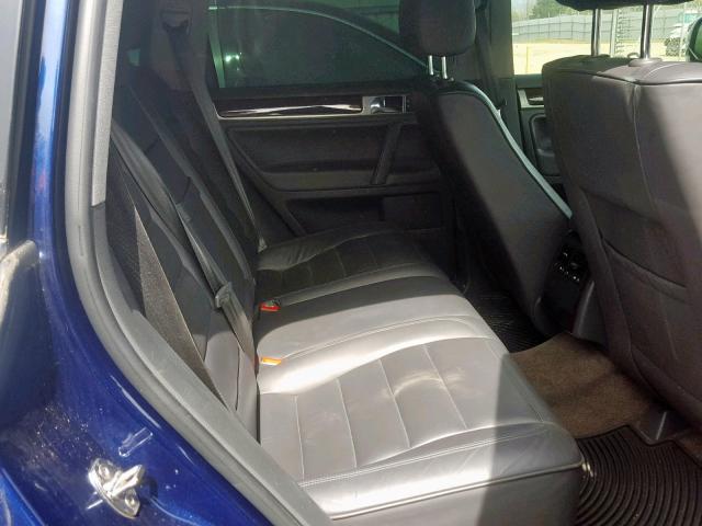 WVGCM77LX4D050800 - 2004 VOLKSWAGEN TOUAREG 4. BLUE photo 6