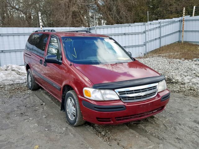 1GNDX13E74D245538 - 2004 CHEVROLET VENTURE LU RED photo 1