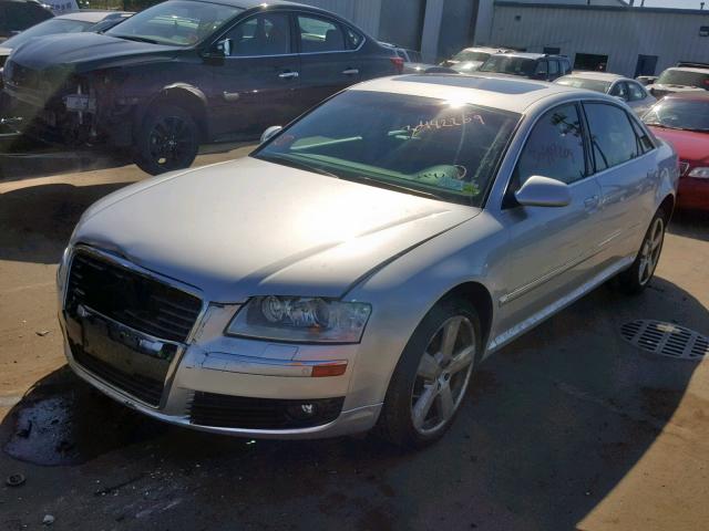 WAUMV44E77N015993 - 2007 AUDI A8 L QUATT SILVER photo 2