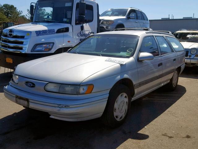 1FALP5742PA159868 - 1993 FORD TAURUS GL SILVER photo 2